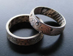 Mokumé Gané Rings