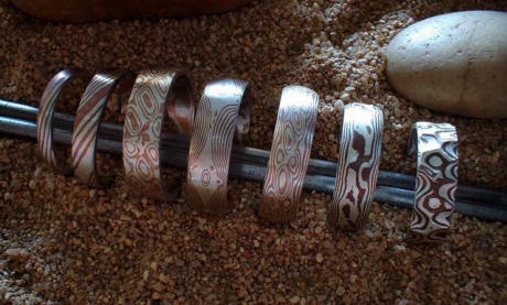 Mokumé Gané Rings