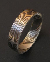 Star Mokumé Gané Ring